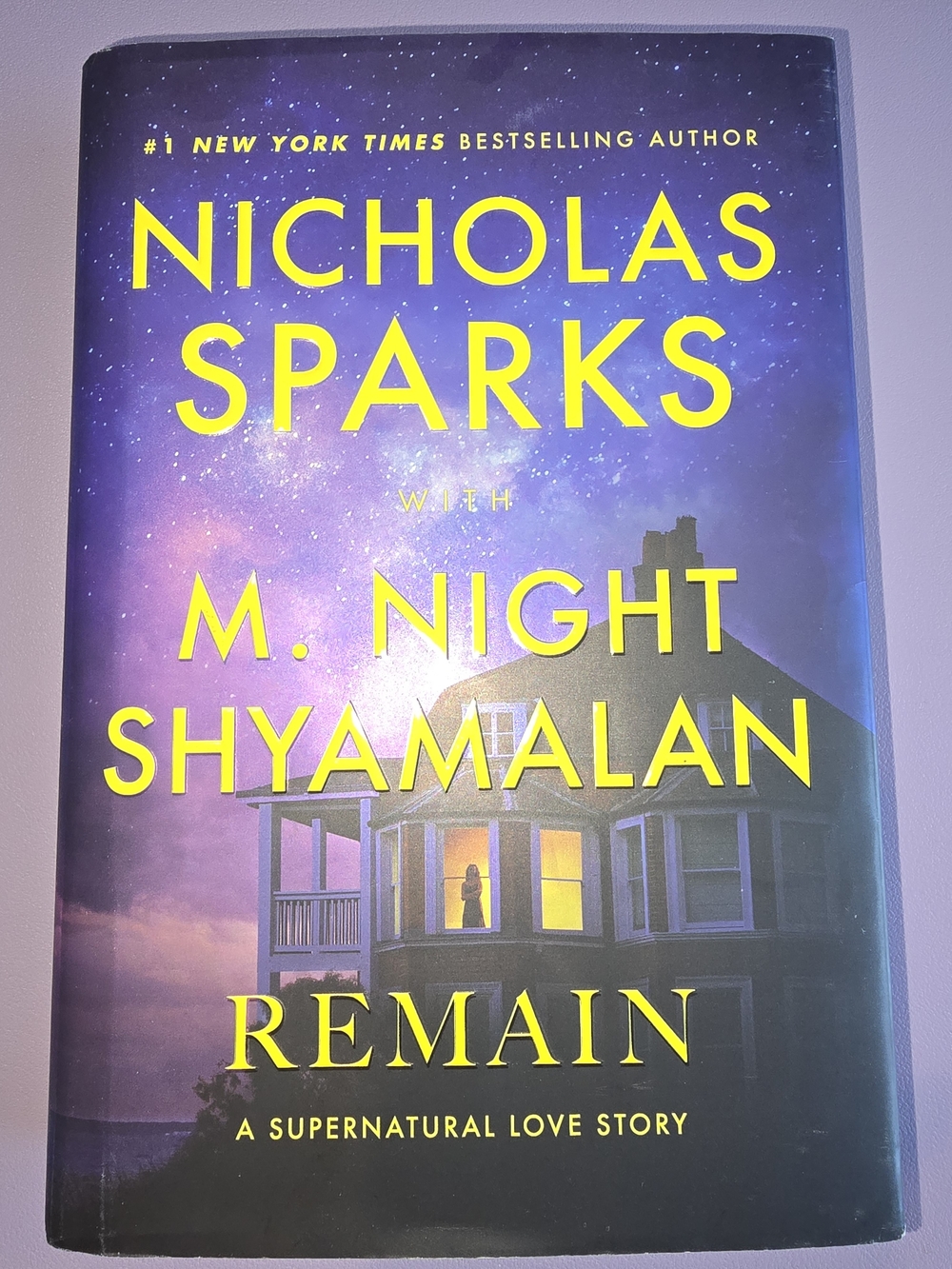 Remain Hardcover Book by Nicholas Sparks and M. Night Shyamalan, NEW
